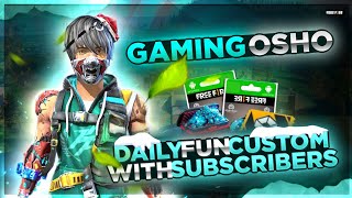 FREE FIRE LIVE CUSTOM ROOM | FF LIVE GIVEAWAY ? 🗿 ❤️ #freefire #ff