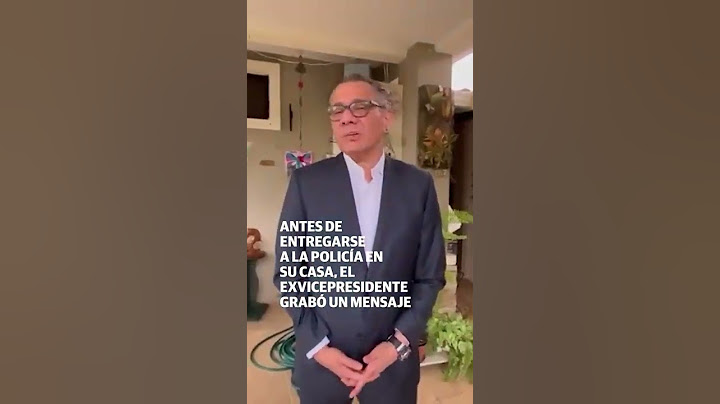 El exvicepresidente Jorge Glas regresa a prisión