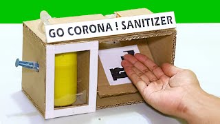 How to make Electric Hand Sanitizer Machine easy way | Science Projects