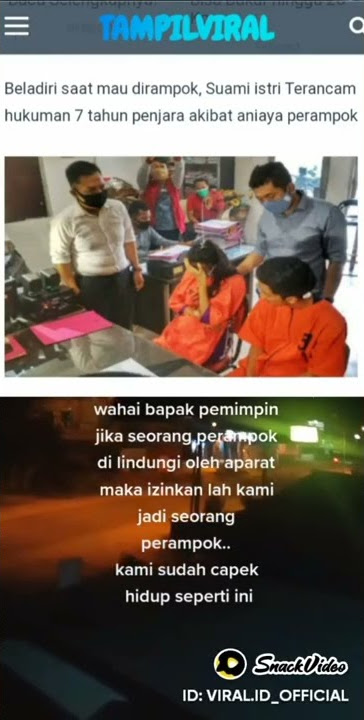 viral....oknum kardun otak gila..... seorang perampok di lindungi sama polisi.korban jdi tersangka.