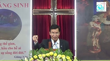 Bài Giảng - Chúa Tình Yêu Giáng Sinh - Mục sư Đinh Tấn Vĩnh - Giáng Sinh 2019 - BTN SƠN HẠ