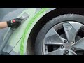 Sanding the sharp lines of this seat #automobile #carbodyrepair #cars 