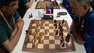 Viswanathan Anand Vs. Michael Adams Fide World Blitz Team 2025 2 Legends In Action-Packed Game