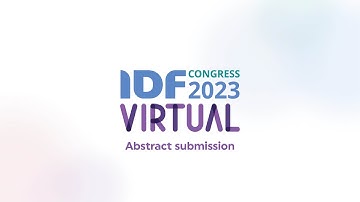 Submit an abstract to the IDF Virtual Congress 2023
