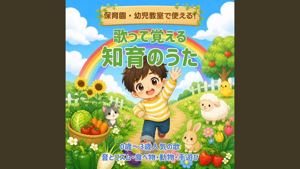 柿ポシェットを下げたたぬきさん ゲンコツ山のたぬきさん - YouTube