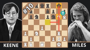Is This The Most Crushing Isolated Pawn Attack Ever? - Best Of The 70s - Keene vs. Miles, 1976
