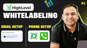 Whitelabel GoHighLevel + Configure LC Email & LC Phone in Minutes | Go Highlevel Course #2