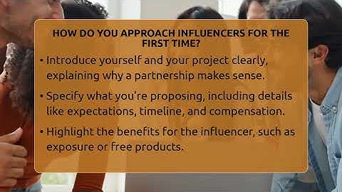 How Do You Approach Influencers For The First Time? - Everyday-Networking