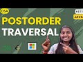 Binary Tree Postorder Traversal | Tree 🌳 | LeetCode | JAVA | DSA 🔥