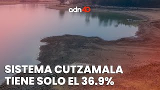Cada vez hay menos agua en México, el Sistema Cutzamala llega a mínimos históricos