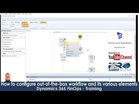 How to configure out-of-the-box workflows in Dynamics 365 Finance and Operations