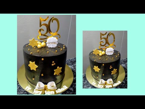 50th Birthday Cake Design For Men You