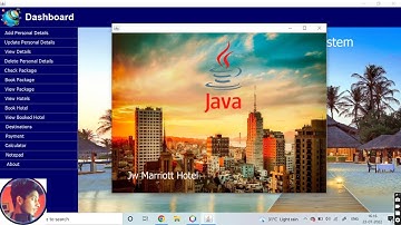 Tourism Management System Using Java | Final Year Project 2025