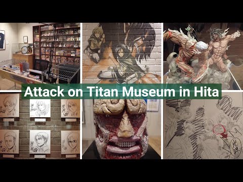 Attack on Titan Museum in Hita City, Oita - Japan Solo Travel