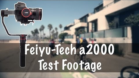 Feiyu-Tech a2000 Gimbal TEST Footage - Santa Monica | Momentum Productions