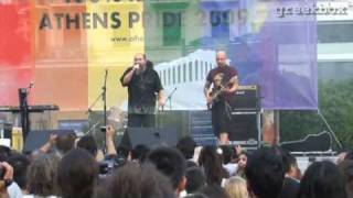 Τζίμης Πανούσης -MIKRI TEREZA @ ATHENS PRIDE