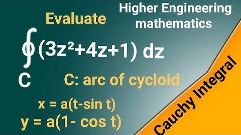 Complex integration engineering mathematics | Application of cauchy integral theorem