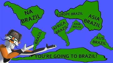 Your Submitted Drawings #1 WORLD MAP Part 18 (World Brazil)