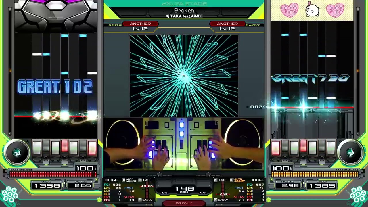 beatmania IIDX】Broken / dj TAKA feat.AiMEE - YouTube