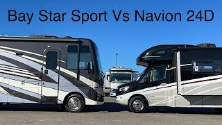 2024 Newmar Bay Star Vs 2023 Winnebago Navion 24D