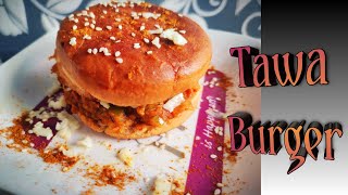 tawa burger recipe in hindi/tawa burger recipe/How to make tawa burger