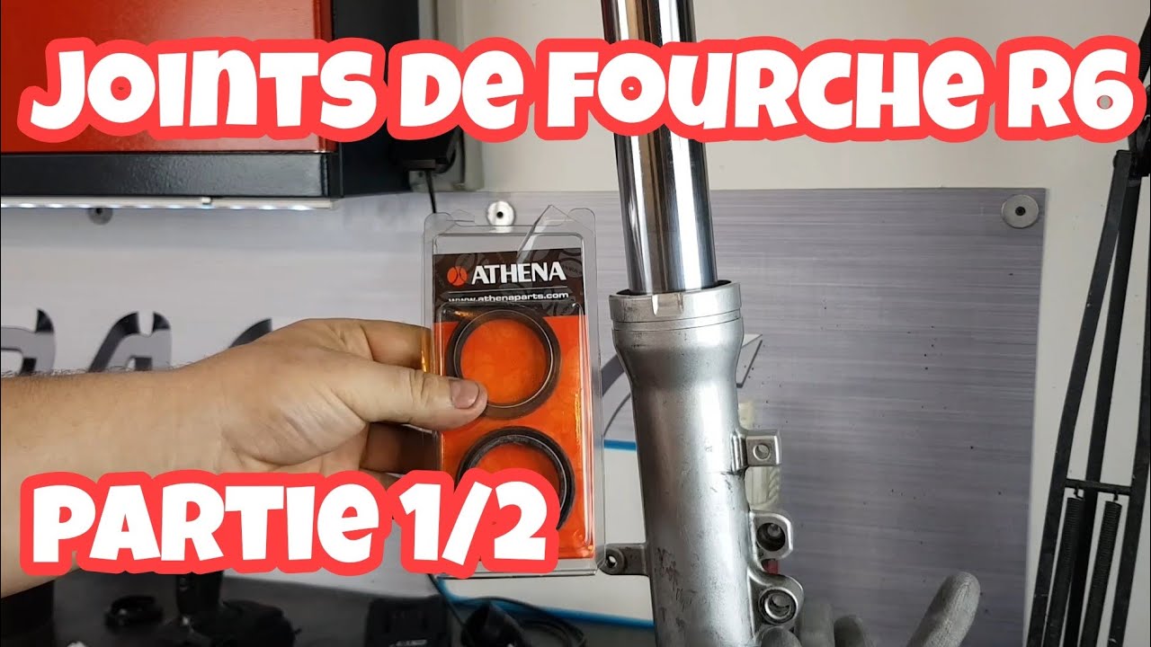 Joints Et Cache-poussière De Fourche Pour Yamaha R6 2006-2013 - Pièces Neuves Noires