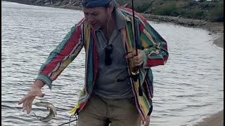 Рыбалка в Вологодской области. Устье реки Кубена. Поймали неизвестную нам рыбу.