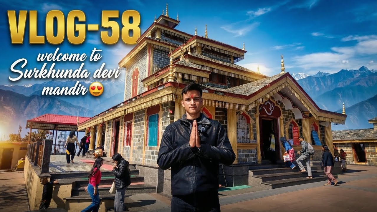 Going Surkhanda Devi for the first time 😍 , VLOG-58