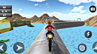 Beach Water Surfer Dirt Bike Xtreme Racing 3D Game Android Game Download Kare Bike Bala screenshot 4