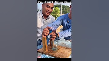 How to put Water from A bottle in to glass Part 2  #logic #logicalstation #puzzle #logicpuzzles