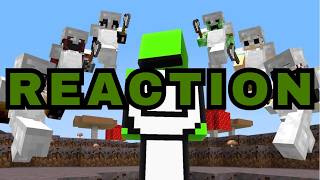 Minecraft Speedrunner VS 6 Hunters REMATCH REACTION (JC Version)