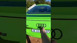 The Audi TT RS has an unusually large boot!