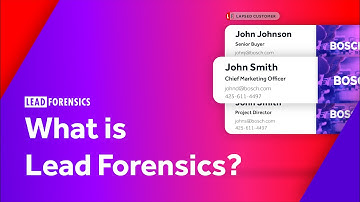 What is Lead Forensics?
