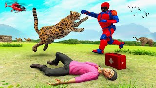 Super Hero Turtle Robot Animals Rescue - Champions Robot Car Transform - Android Gameplay FulHD 2020 screenshot 2