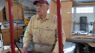 How to bend wood when restoring an antique cutter/sleigh By Verdi Gilbertson.