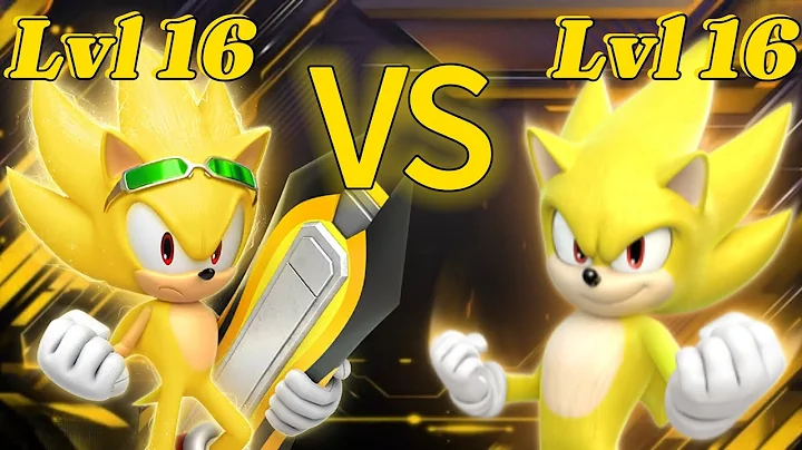 Sonic Forces Speed Battle: Max Extreme Gear Super Sonic vs Max Movie Super Sonic with @vsmobile1