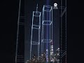 Drone show outlines World Trade Center towers in 9/11 tribute