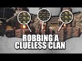 ROBBING a CLAN COOKING SULFUR in THEIR COMPOUND | Rust Solo Survival (1 of 4)