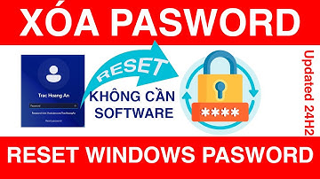 Xóa Password Windows 11 Không Cần Phần Mềm | How to reset Password Windows 11 without any Software