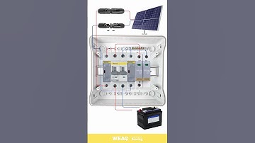 DC SPD, Fuse & MCB in PV Combiner Box: One String Installation Guide.