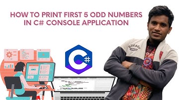 How to Print first 5 odd numbers in C# Console Application