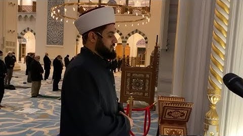 لأول مرة القارئ رعد الكردي " بالزي التركي ؛ صلاة العشاء مسجد تشاملجا / اسطنبول