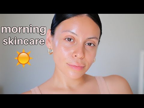 MY CURRENT 5 STEP MORNING SKINCARE ROUTINE ☀️