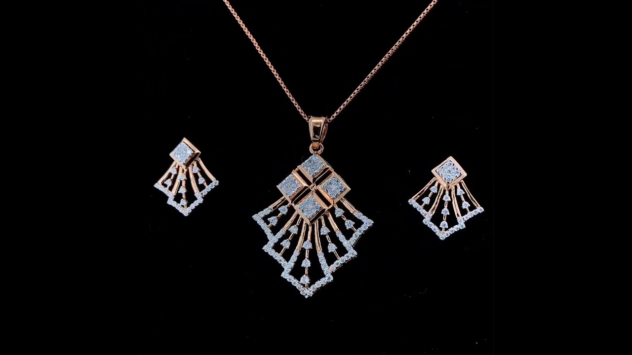 18K ITALIYAN PANDANT SET  