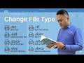 MS Word 2019. Faylın tipinin dəyişdirilməsi