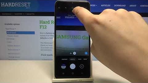 How to Use Camera Timer on SAMSUNG Galaxy F12 – Activate Camera Timer