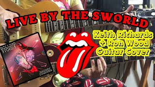 The Rolling Stones - Live By The Sword  (Hackney Diamonds) Keith Richards + Ron Wood Guitar Cover