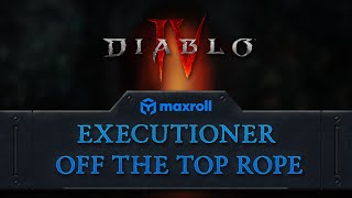 Executioner off the Top Rope - Diablo 4
#diablo4 #offthetoprope #maxroll #randyorton
Click SUBSCRIBE to stay in touch with our regular uploads!
Content Creator: https://www.twitch.tv/iboilerup
Check out Maxroll with the links below!
Website ► https://maxroll.gg
Discord ► https://discord.gg/jY6PPuqAGE
Twitter ► https://twitter.com/maxrollgg
Twitch ► https://twitch.tv/maxrollgg Executioner off the Top Rope - Diablo 4