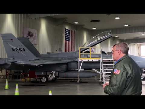 NASA Armstrong Flight Research Center Hangar Tour and Q&A