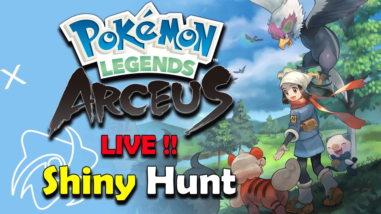 Shiny Hunt Pokémon Legends Arceus YouTube